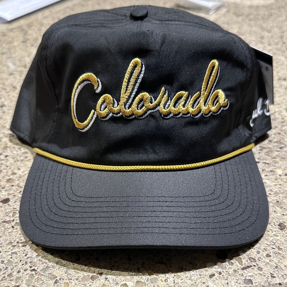 Bad Birdie Black and Gold Colorado Hat